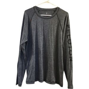 Rhone Peloton reign long sleeve gray